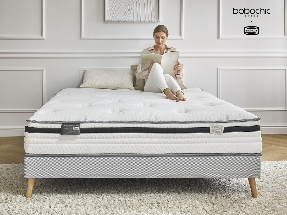 matelas hybride brienne edition limitee bobochic x simmons
