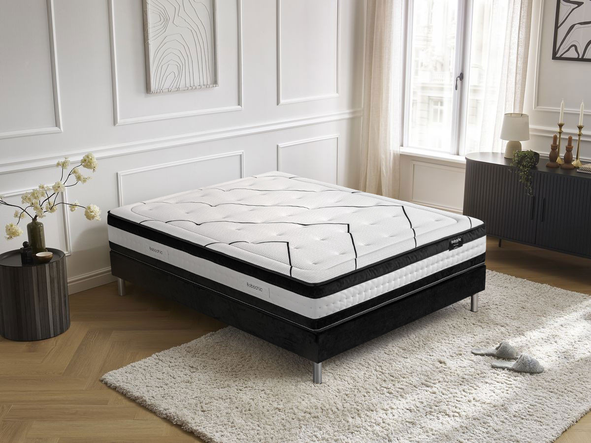 matelas mon utlime 30 cm ressorts ensaches 4cm